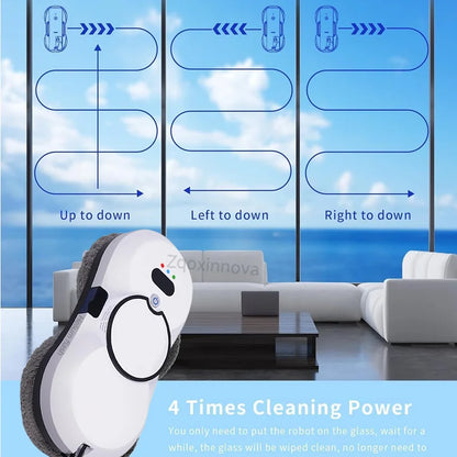 Smart Window Cleaning Robot - Automatic Glass Washer  Vacuum