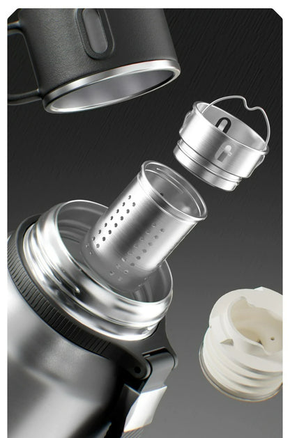 Double Wall Vacuum Insulated Thermos Bottle Stainless Steel Flask Portable Travel Mug With Lid Outdoor Hiking Gym Daily Use