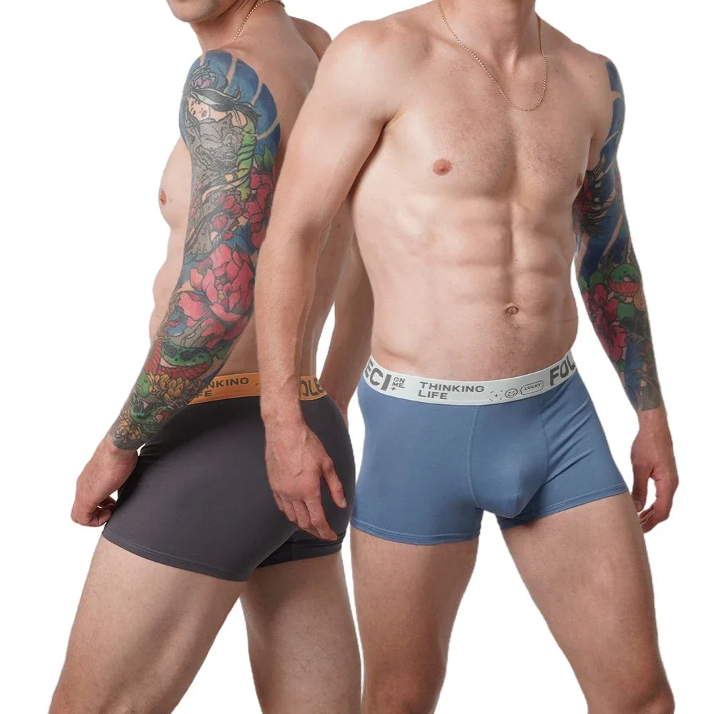 2025 Men's Cotton Underwear Boxers Breathable Stretch Underpants Shorts Soft Man Boy Youth Boxershorts Oversized Panties XL-9XL