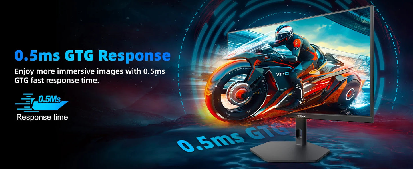 27 Inch Gaming Monitor – 1080P IPS FHD Display | 380Hz Refresh Rate, FreeSync Compatible
