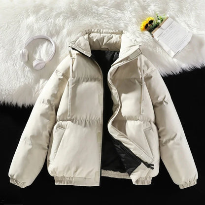 Autumn Winter Outerwear Puffer Jacket Men Outdoor Windproof Parkas Plus Size 8XL High-quality Stand Collar Padded Jacket for Men