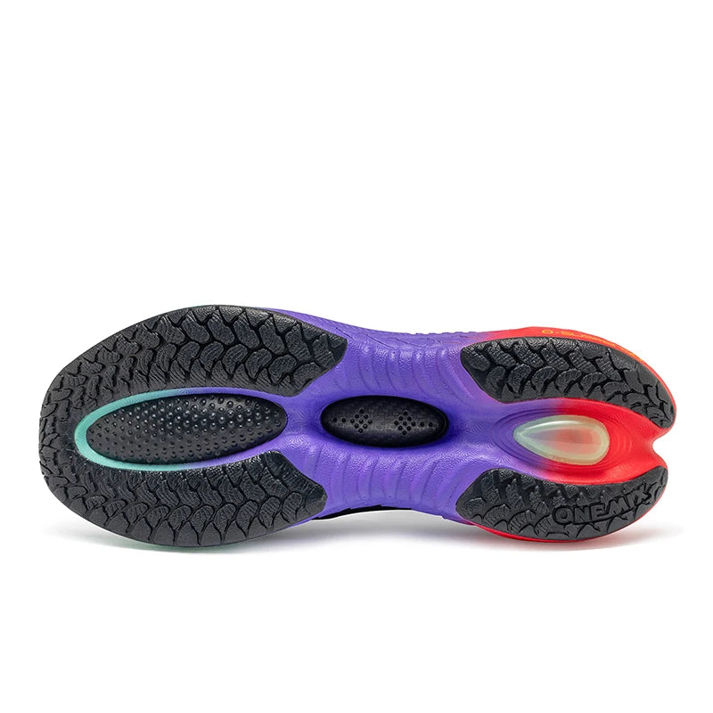 Cushioning Running Shoes – Lightweight Outdoor Athletic Sneakers With Non-Slip Rubber Outsole