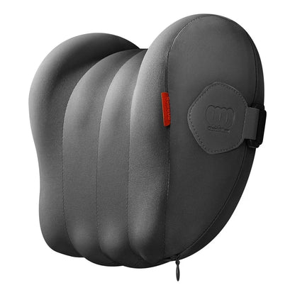 Car Neck Pillow Memory Foam Cushion - Ergonomic Lumbar Support & Breathable Travel Rest