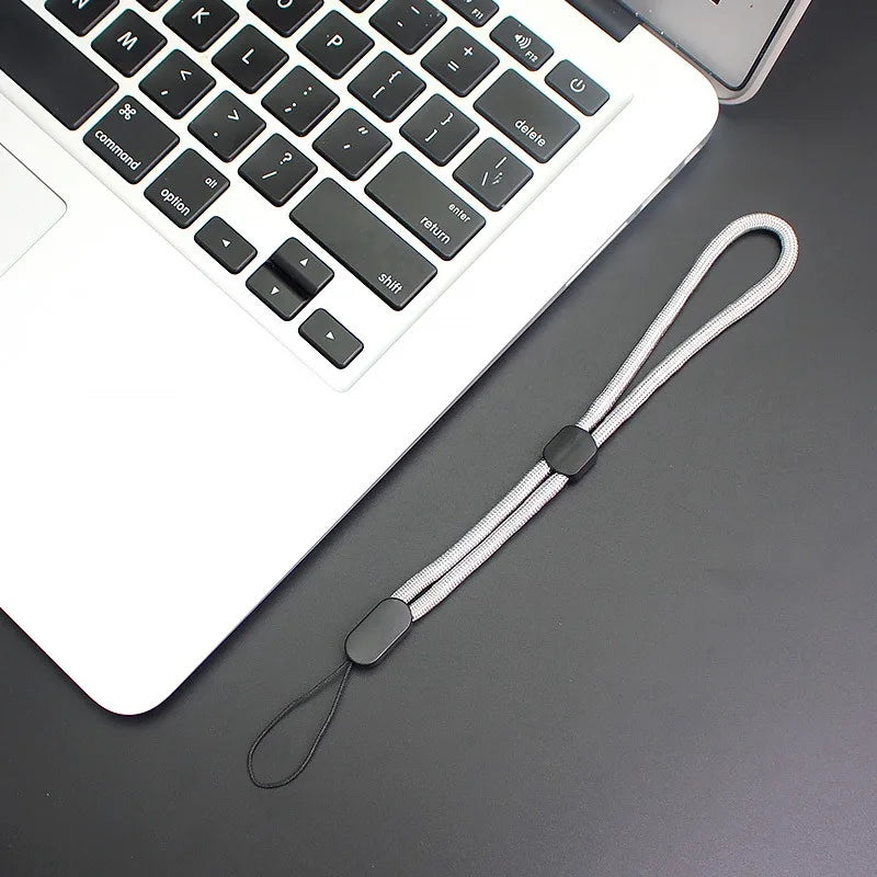 Hot Mobile Phone Straps USB Key Short Lanyard Adjustable Walkie Talkie Hand Strap Wrist Rope Audio Anti-lost Lanyard for iPhone
