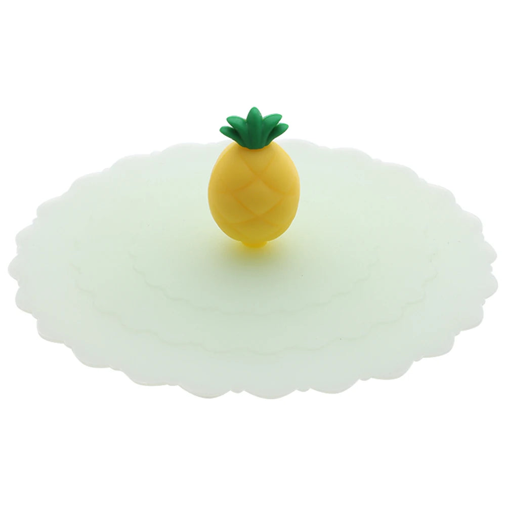 Silicone Cup Lids – Cute 10cm Leakproof Heat-Resistant Mug Covers