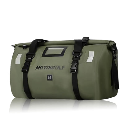 Waterproof Motorcycle Dry Bag - Reflective Duffle for Travel Hiking Camping Fishing