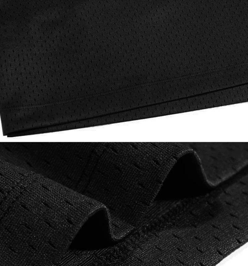 Oversized Breathable Loose Mens Sport T-Shirts Gym Fitness Bodybuilding Half-Sleeve Shirts Summer Quick Dry Mesh Casual Clothing