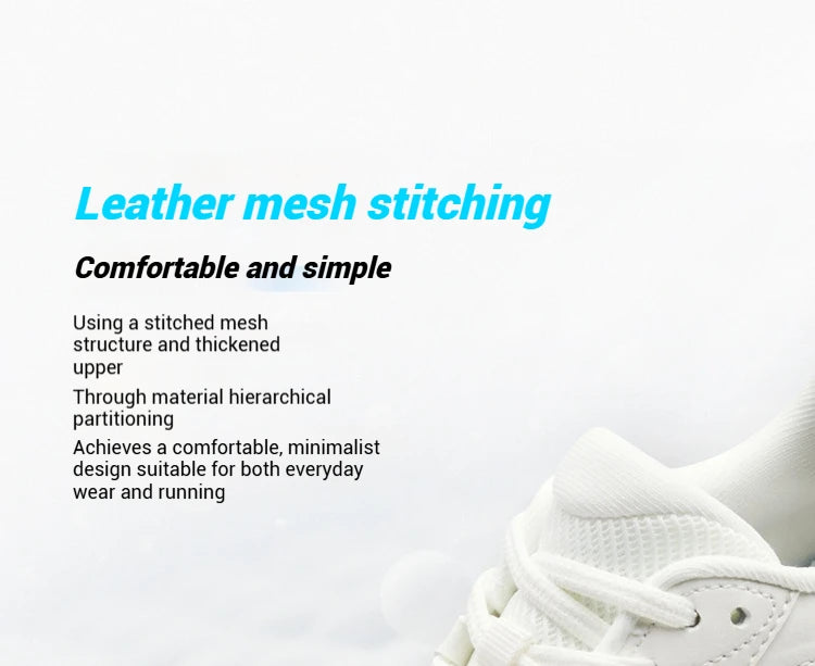 361 Degrees Women's Running Shoes Casual Mesh Anti-slip Lightweight  Trendy Thick-sole Rebond Durable Female Sneakers 682532239