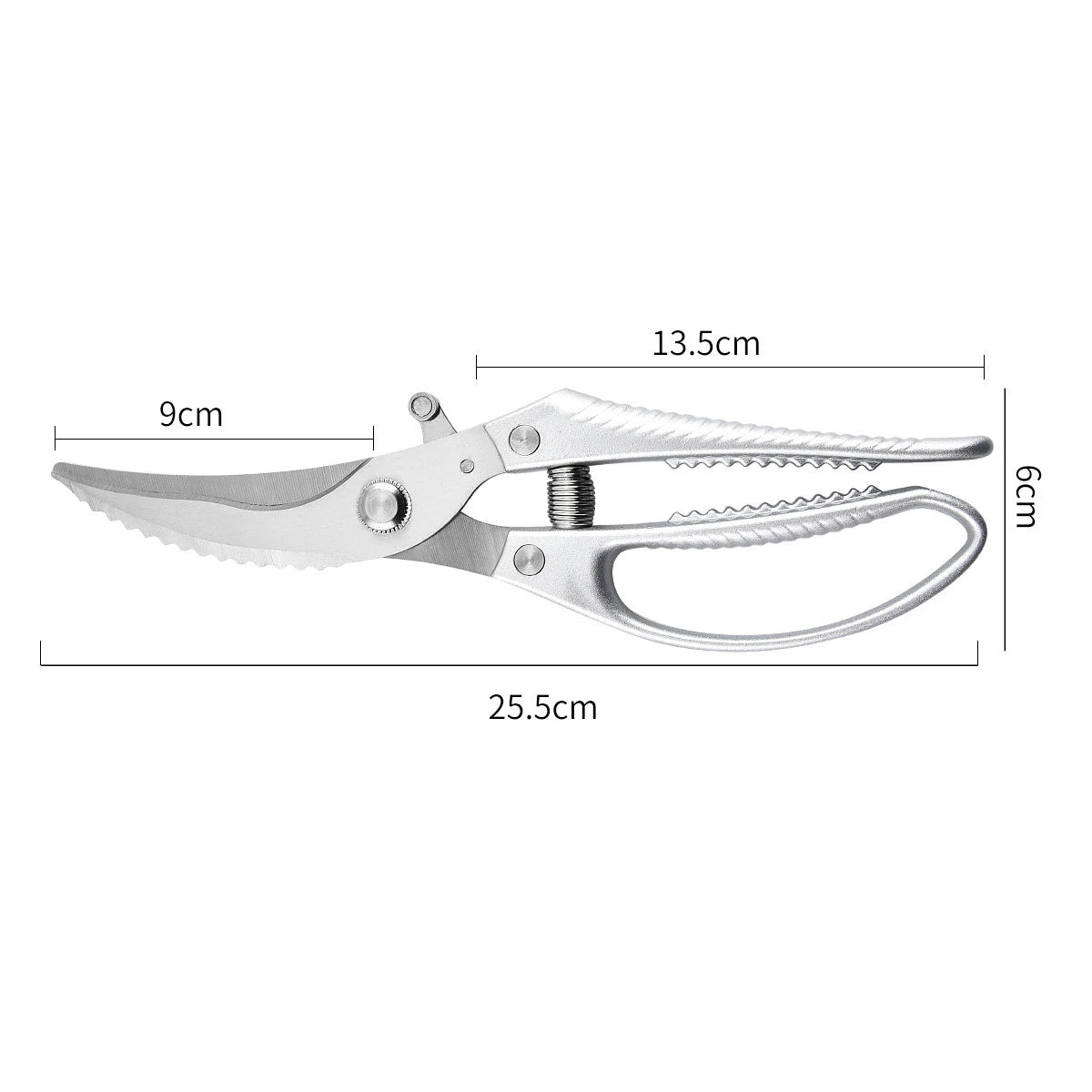 Kitchen Scissors – Heavy-Duty Stainless Steel Poultry & BBQ Shears