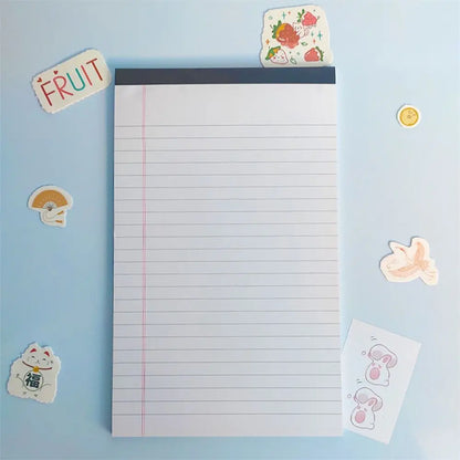 Tearable Legal Pad - Ink-Proof Lined Notepad with 50 Pages - ZOOMNSTORE