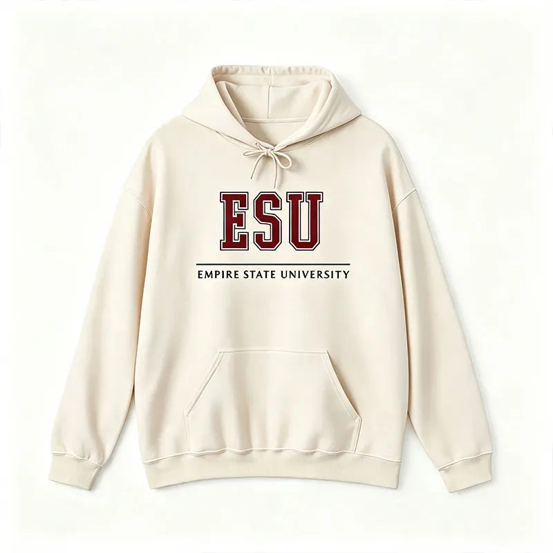 ESU Empire State University Hoodie Sweatshirt Tom Holland Brand New Day Merch Peter Hoodies Unisex Spring and Summer Long Sleeve