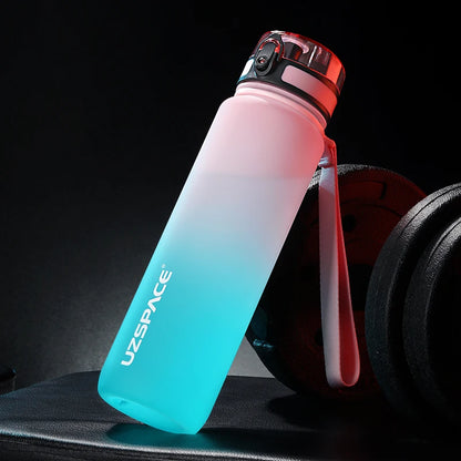 Sports Water Bottle - Leakproof Shaker Portable Gym Bottle | BPA Free Tritan Plastic