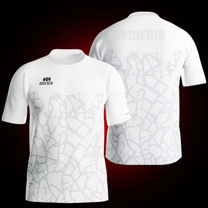 Mens Breathable Jersey Summer Sports Shirt - Lightweight Round Neck T-Shirt