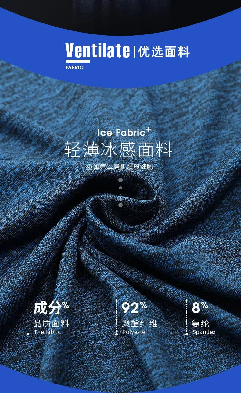 Breathable Camping Tee - Unisex Lightweight Outdoor Shirt With Striped Polyester Spandex