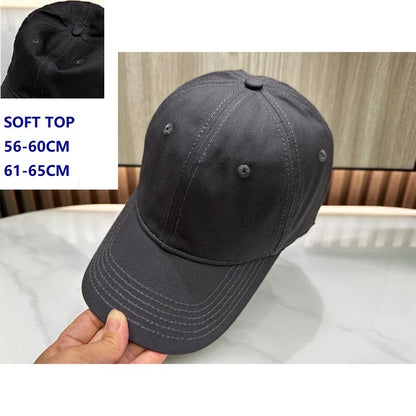 Big Head Man Large Size Mesh Baseball Hats Outdoors Plus Size Sport Caps Dad Oversize Trucker Cap 56-61cm 62-66cm