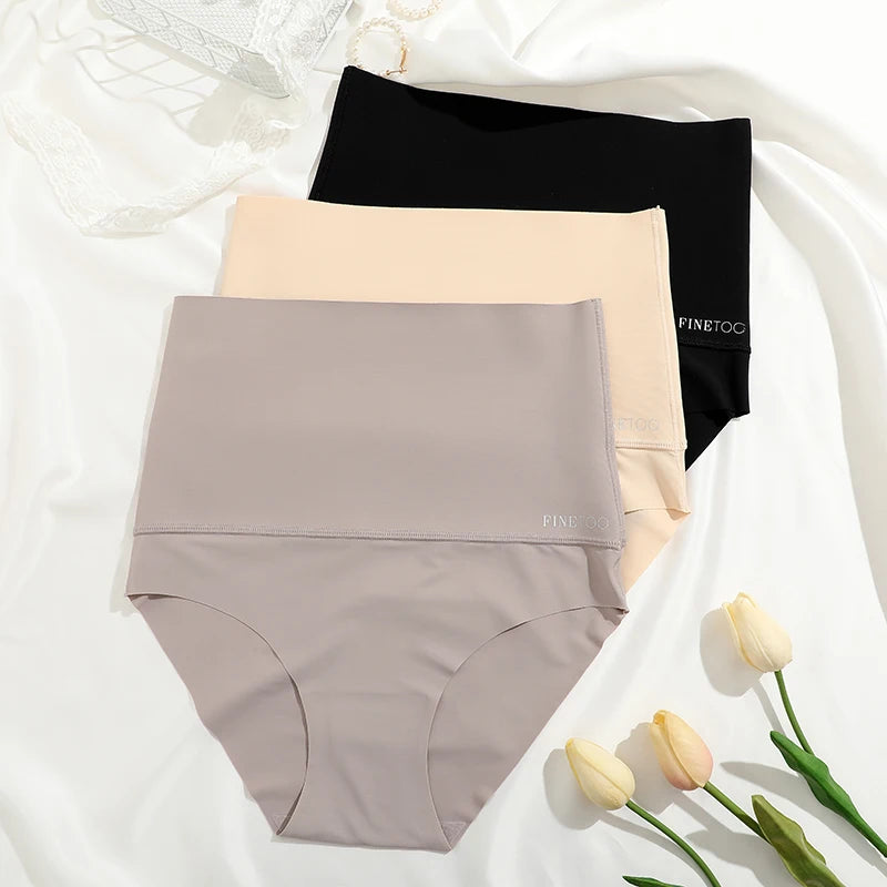High Waist Seamless Underwear Women Briefs Tummy Control Panties Women Sexy Large Size Breathable Slimming Butt Lifter Lingerie