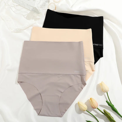 High Waist Seamless Underwear Women Briefs Tummy Control Panties Women Sexy Large Size Breathable Slimming Butt Lifter Lingerie