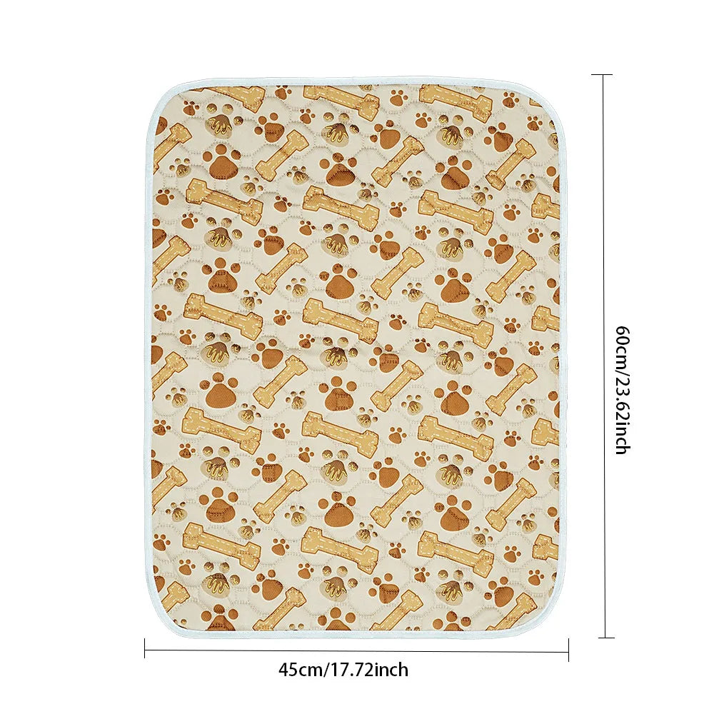 BIAI Winter New non-slip Mat for Pets Waterproof Dog Pee Pad Breathable Cat Mat Washable Pet Diaper Pad High Absorbent Pet Mat