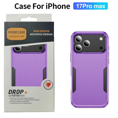 OTT-Box Rugged Defender Case for IPhone 17 Pro Max Air 16 15 14 Plus 13 12 for MagSafe Hybrid Dual Layer Armor Protect Cover