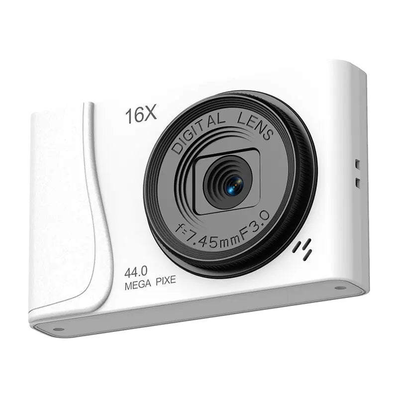 4K Digital Camera - Compact CCD Sensor Camera With 16X Zoom & Auto Focus