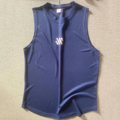 GITF Mannen Bodybuilding Tank Tops Gym Workout Fitness Mouwloos Shirt Running Kleding Stringer Singlet Zomer Toevallige Vest