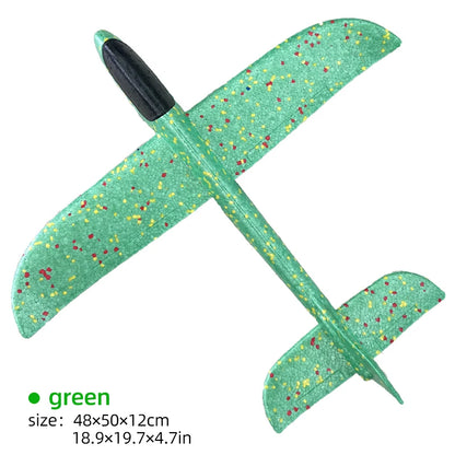 Big Foam Glider Plane - Hand-Throw Outdoor Toy for Kids