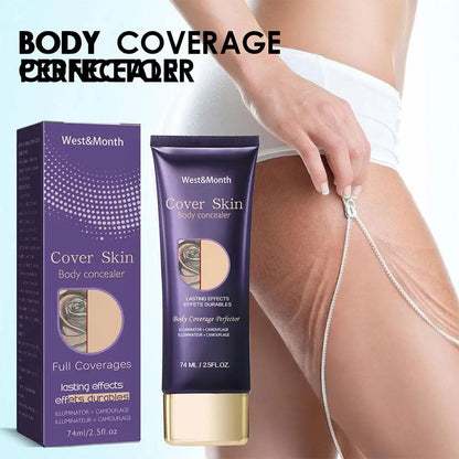 74ml Natural Tattoo Concealer Long Lasting Waterproof Tattoo Scars Cover Cream Body Coverage Makeup Foundation Cream For Women