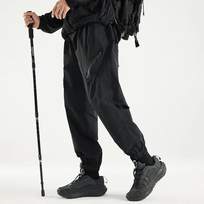 CHRLCK Men's Water-repellenHiking Pants Quick Drying Fashion Cargo Pants Breathable Trousers Fishing Camping Outdoor Sport Pants