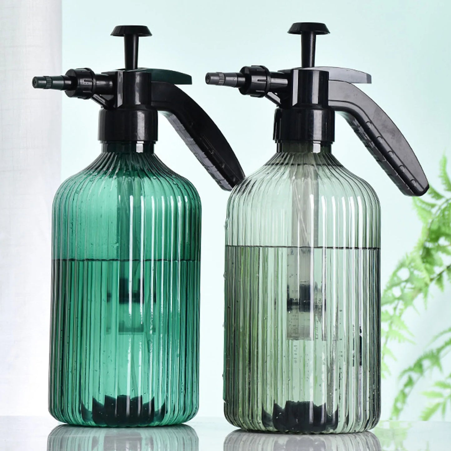 2L Large Capacity Garden Spray Bottle With Adjustable Nozzle Fine Mist Plant Watering Can For Indoor Plants Cleaning Pet Bathing