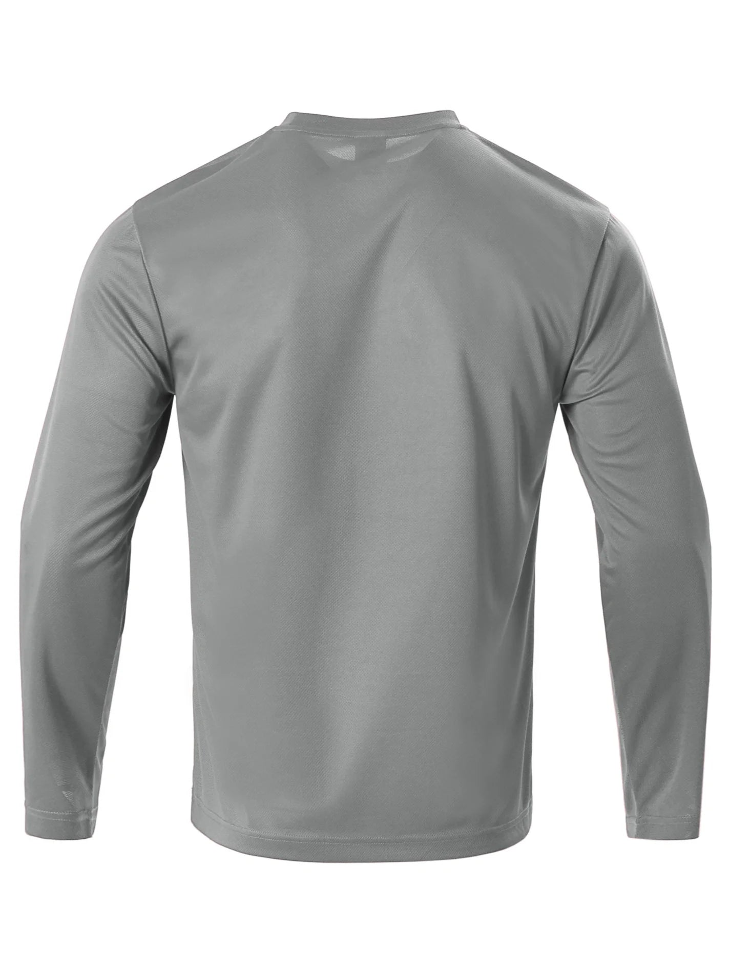 Men's Quick Drying T-Shirt - Long Sleeve Moisture Wicking Polyester Top