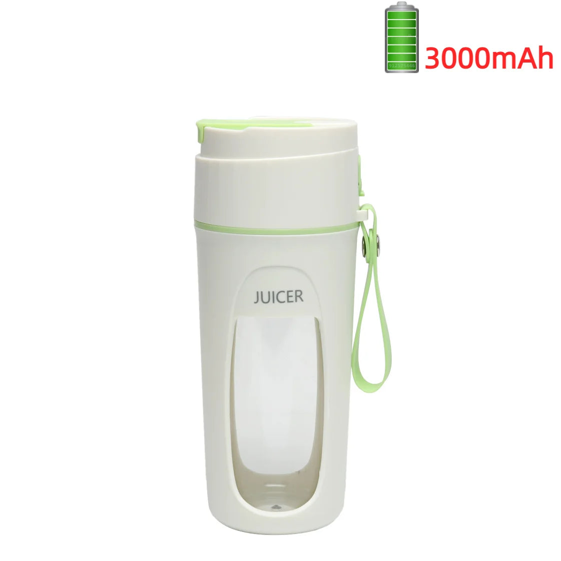 Portable Electric Juicer - Mini Blender for Smoothies and Juice Extraction 8 Blades 3000mAh