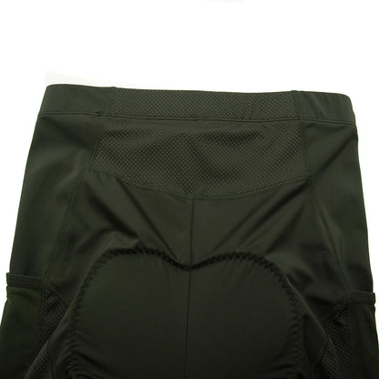 YKYWBIKE Sports Padded Bike Shorts for Men Cycling Bicycle Shorts Comfortable Road Biking Pants 2 Pocket Tights Slim Fit