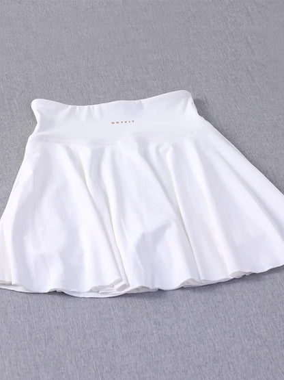 Yoga Wear Athletic Skorts Running Workout Sports Skirts High Waisted Pleated Tennis Skirt for Women