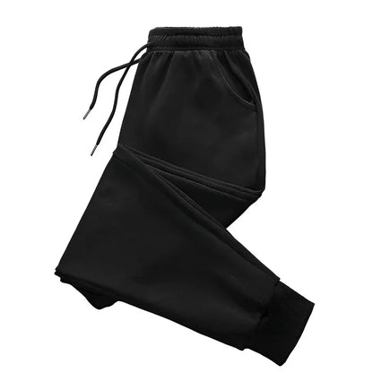 Men Sweatpants High Quality Drawstring Solid Color Jogger Pants All Season Home Outdoor Casual Sport Trousers 2025 Men's Clothes