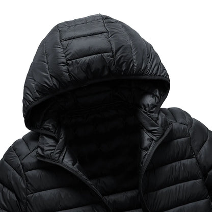 8XL Men New Autumn Winter Warm Waterproof Parkas Jacket Coat Mens Hooded Casual Outwear Detachable Hat Outfits Parkas Coat Male