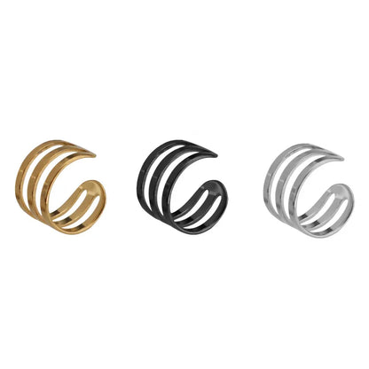 Men's Ear Cuff – Stainless Steel Non-Piercing Clip Earring (Single)