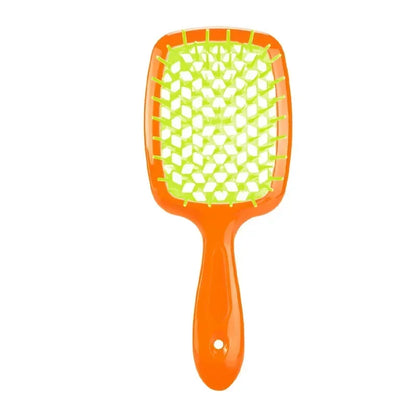 Tangled Hair Comb Detangling Hair Brush Massage Combs Hollow Out Wet Curly Hair Brushes Barber Comb Salon Hair Styling Tools