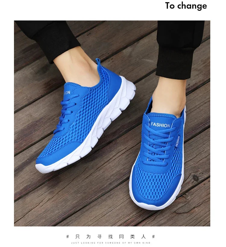 YRZL Tennis Shoes for Men Lightweight Sneakers High Quality Breathable Outdoor Athletic Jogging Sport Running Walking Man Shoes