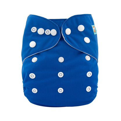 Washable Baby Cloth Diaper – Adjustable Unisex Baby Nappy with Insert | Breathable Waterproof