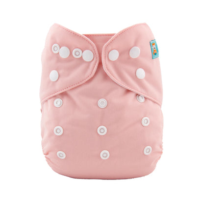 Washable Baby Cloth Diaper – Adjustable Unisex Baby Nappy with Insert | Breathable Waterproof