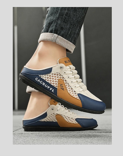 Men's Fashion Multi-Functional Casual Shoes - Durable and Comfortable Sports Sandals with Soft Insole, Breathable Fabric Lining,