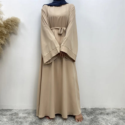 Modest Abaya Dress Ramadan Kaftan For Women | Elegant Muslim Maxi Robe