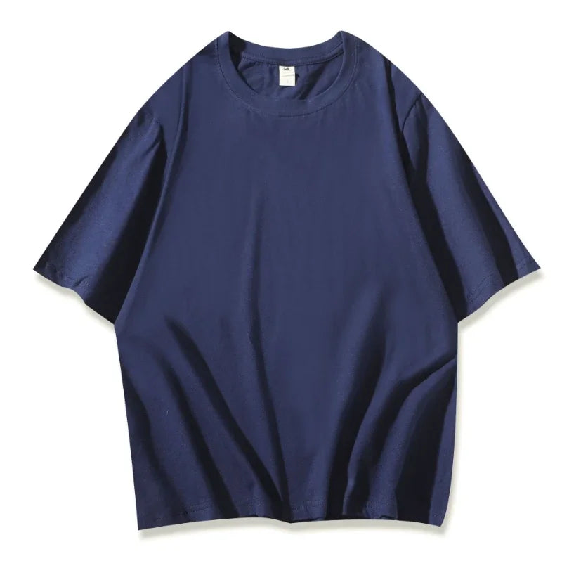 Plus Size Cotton T-Shirt - Ladies Casual Loose Fit Tees | Multicolor Set