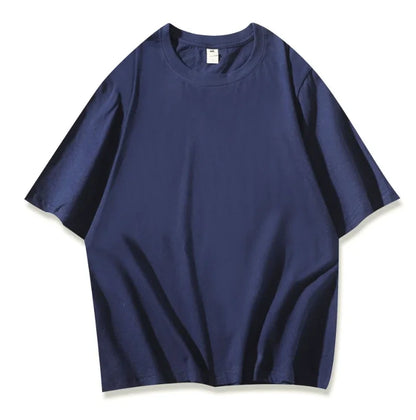 Plus Size Cotton T-Shirt - Ladies Casual Loose Fit Tees | Multicolor Set