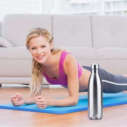 350/500/750/1000ml Stainles Steel Insulated Vacuum Thermos Water Bottle Double Wall BPA Free Bottles for Sports Bottles Girls