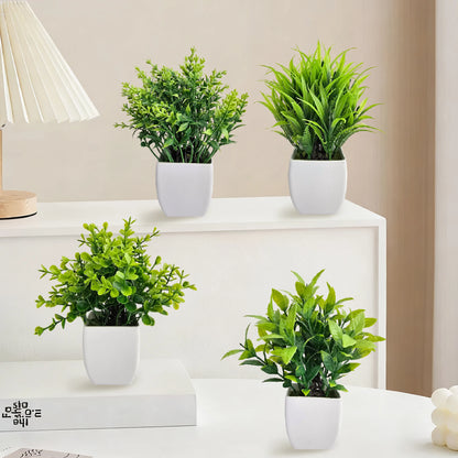 Artificial Christmas Tree - Green Potted DIY Home Decor for Weddings Birthdays and Xmas