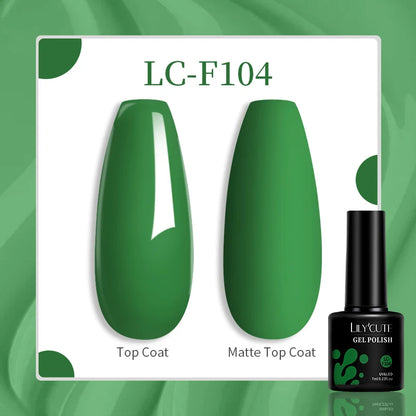 Gel Nail Polish - LILYCUTE UV Gel Varnish 7ML | Soak Off, Long Lasting Colors