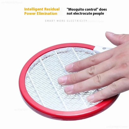 USB Car Mini Electric Mosquito Swatter Summer Mosquito Insect Racket Killer Rechargeable Handheld Bug Zapper for Bedroom