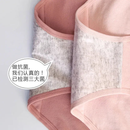 12 PCS Cotton Women Underwear Low Rise Soft Breathable Panties for Teens 12hrs Anti-Odor Comfy Briefs