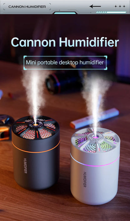 Mini Air Humidifier  Aromatherapy Diffuser - 180ML Essential Oil Spray for Home  Car
